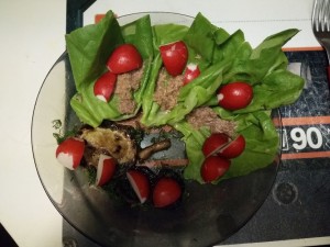 salata verde cu ton